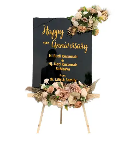 Papan Bunga Akrilik Buliide